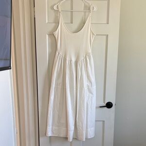 Free People Mixed Media Midi Dress